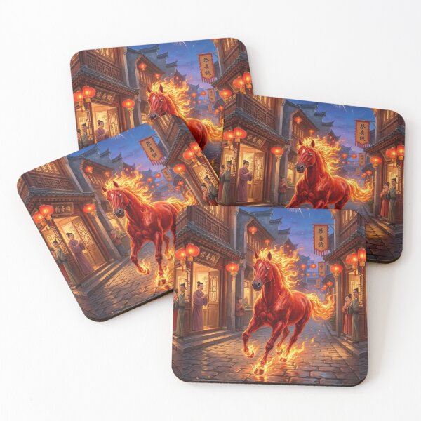 Item preview, Chinese New Year 2026 Fiery Horse Festival Street designed and sold by PunchDrop.