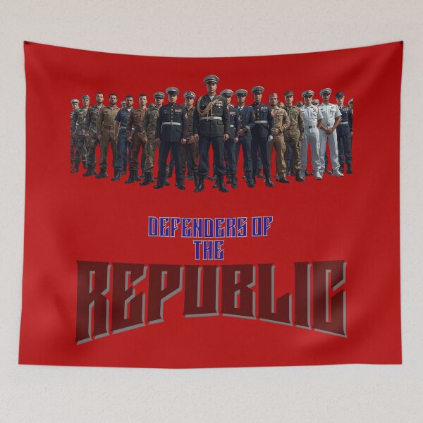 Item preview, Defenders of the Republic – All Branches Military Tribute designed and sold by TiffanysTidBits.