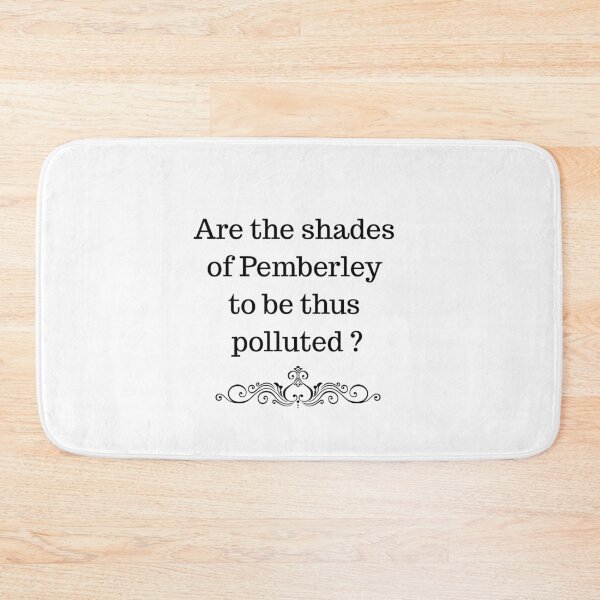 Item preview, Jane Austen  Pride and Prejudice quote designed and sold by VoiceForAnimals.