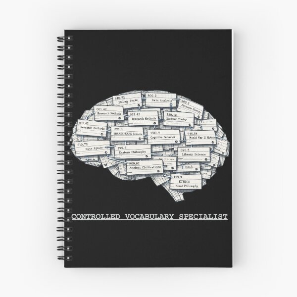 Item preview, Controlled Vocabulary Specialist - Library Cataloging Gift designed and sold by The Arcane Archives.