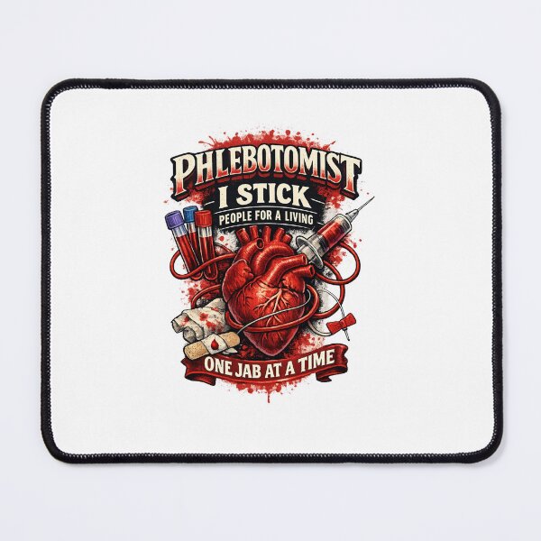 Item preview, Phlebotomist Shirt – I Stick People for a Living – Funny Medical Worker Apparel designed and sold by Kaehaniz.