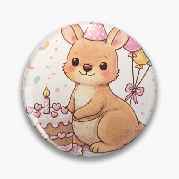 Item preview, Kangaroo Birthday Party designed and sold by MBPrints123.