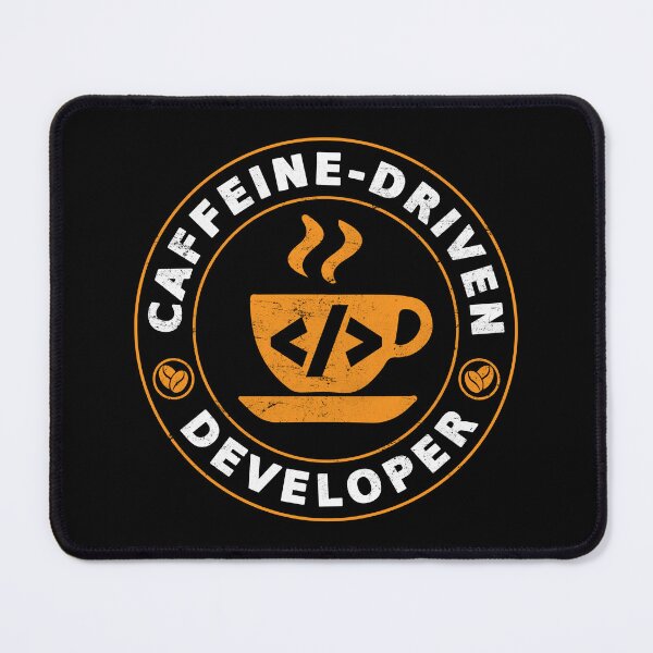 Item preview, Caffeine Driven Developer Funny Programming Coder Identity designed and sold by Office Geek Shop.