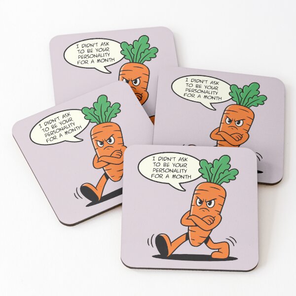 Item preview, Angry, funny carrot designed and sold by GraphicComet.