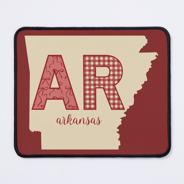 Item preview, Cutesy State of Arkansas designed and sold by Ash Tree Designs.