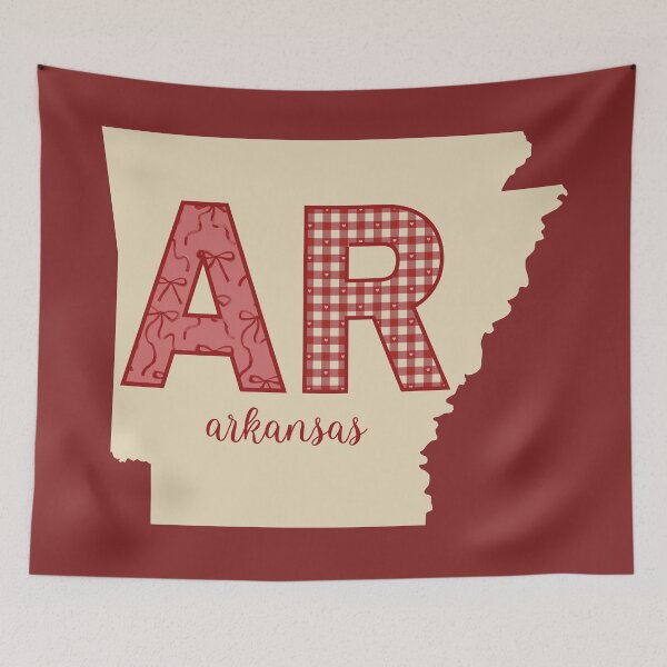Item preview, Cutesy State of Arkansas designed and sold by Ash Tree Designs.
