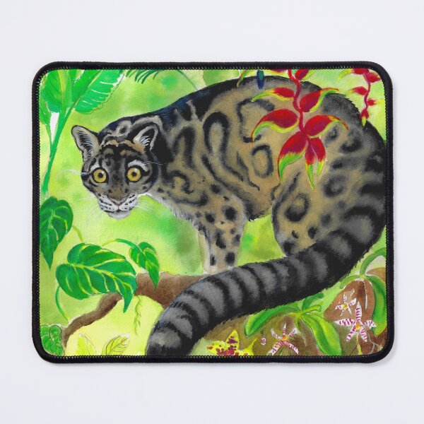 Item preview, Clouded leopard designed and sold by fedorafoxart07.