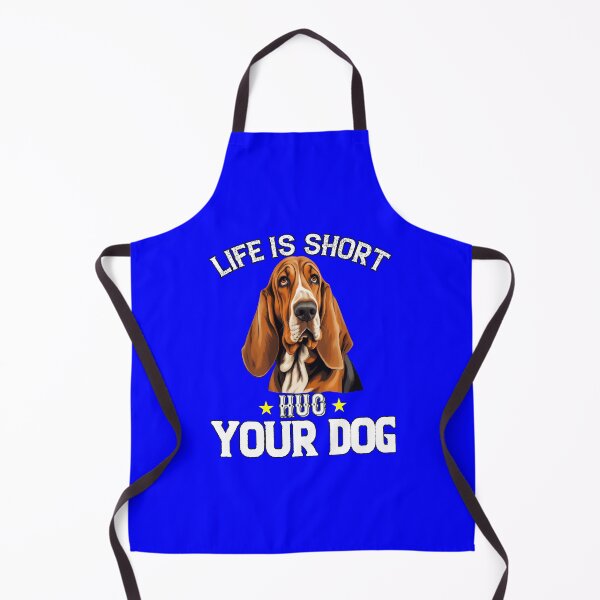 Item preview, Bassett Hound Owner Art Design Life Is Short Hug Your Dog designed and sold by fantasticdesign.