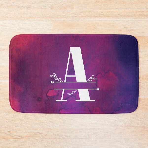 Item preview, Monogram...A... with white monogram and vibrant background designed and sold by CHASAcreative.
