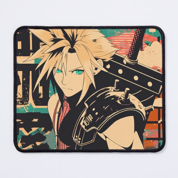 Item preview, Vintage Cloud Warned Poster  designed and sold by AnimeArsenalPrints.