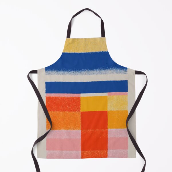 Item preview, Abstract color fields in yellow and blue designed and sold by ArtHouseNiklas.