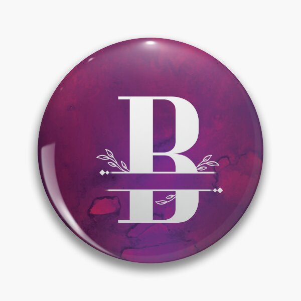 Item preview, Monogram...B... with white monogram and vibrant background designed and sold by CHASAcreative.