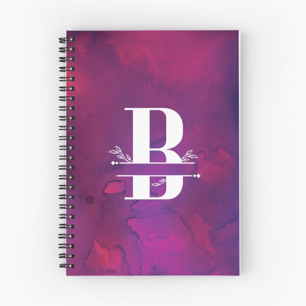 Item preview, Monogram...B... with white monogram and vibrant background designed and sold by CHASAcreative.