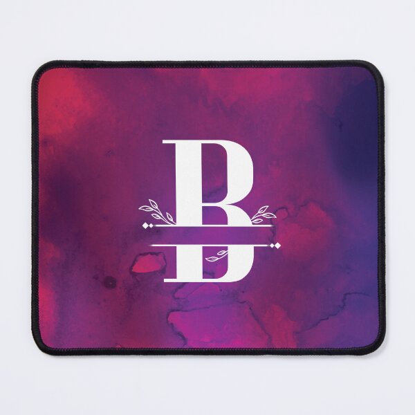 Item preview, Monogram...B... with white monogram and vibrant background designed and sold by CHASAcreative.