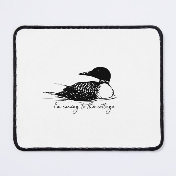 Item preview, I'm coming to the cottage - Heated Rivalry, Ilya Rozanov, Shane Hollander, Hollanov, loon, stupid Canadian wolf bird designed and sold by RosefinchArt.