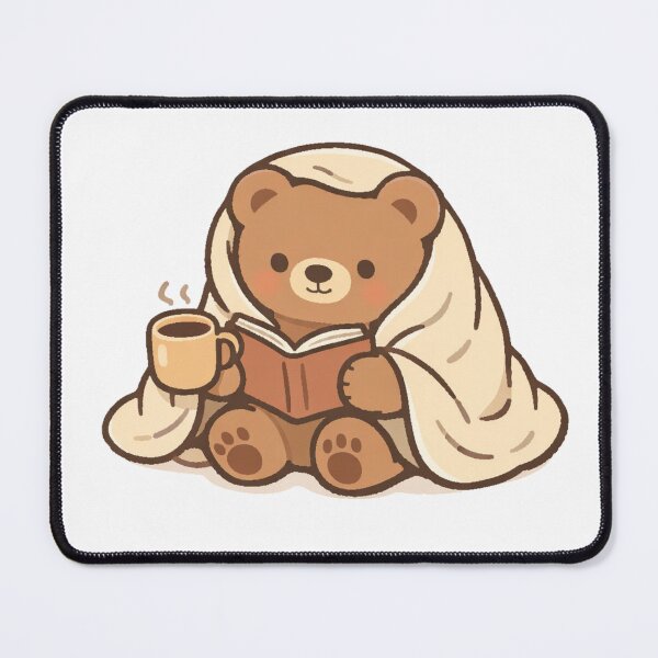Item preview, Cosy Bear Illustration – Cute Calm Animal Art designed and sold by Skyhaze001.
