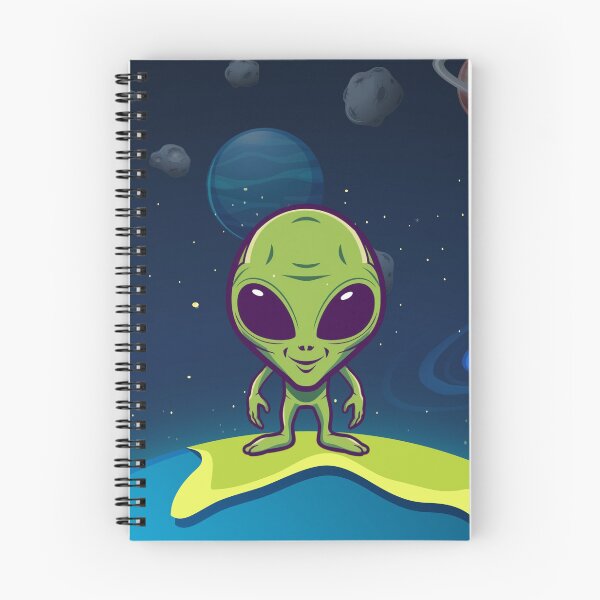 Item preview, Friendly Space Alien Graphic designed and sold by ValeriValera.