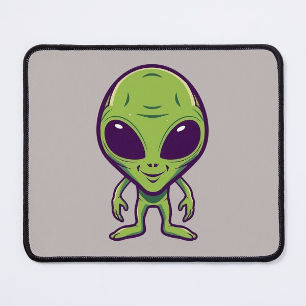 Item preview, Friendly Space Alien Graphic designed and sold by ValeriValera.