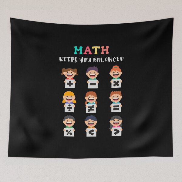 Item preview, Math keeps you balanced designed and sold by HandicraftArt.