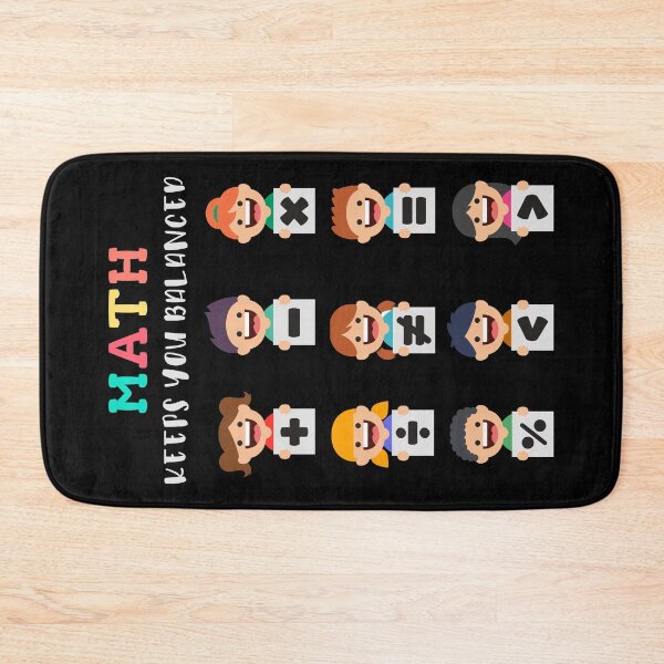 Item preview, Math keeps you balanced designed and sold by HandicraftArt.