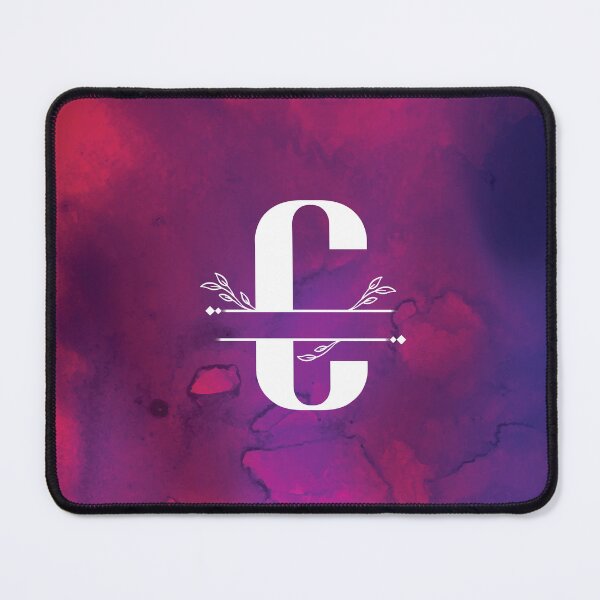 Item preview, Monogram...C... with white monogram and vibrant background designed and sold by CHASAcreative.