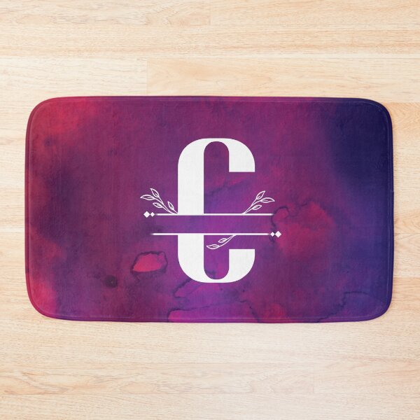 Item preview, Monogram...C... with white monogram and vibrant background designed and sold by CHASAcreative.