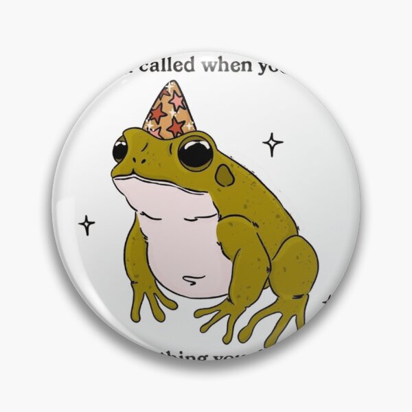 Item preview, Funny Frog Meme Smart But Stupid Wizard Frog Hat designed and sold by JossDesign15.