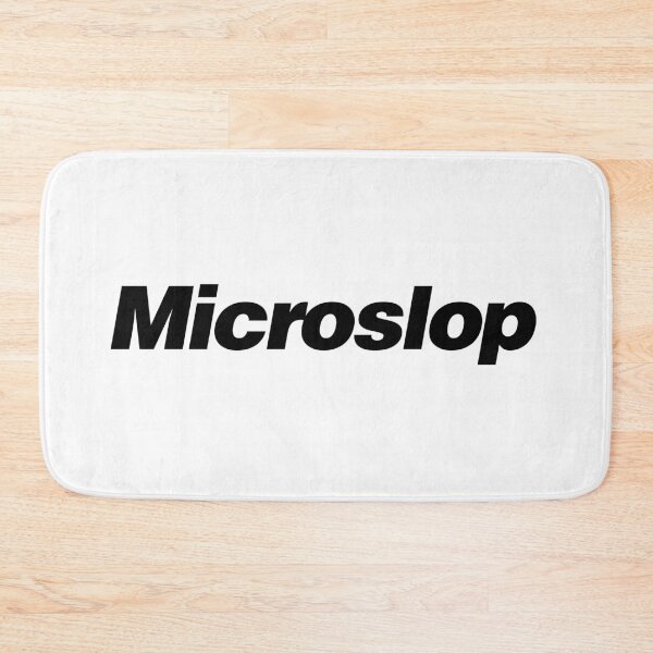 Item preview, Microslop designed and sold by thisfadingdream.