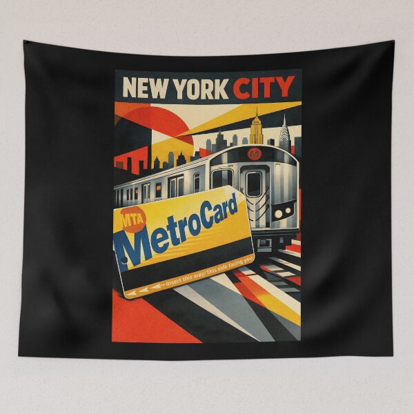 Item preview, New York City MetroCard Retro designed and sold by Portalius.