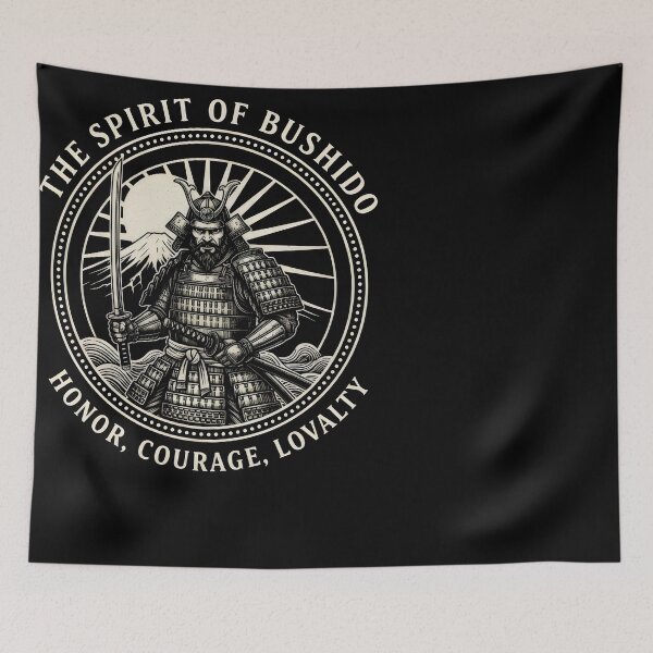 Item preview, Spirit of Bushido Samurai Warrior Honor Courage designed and sold by Emmatshirt1.