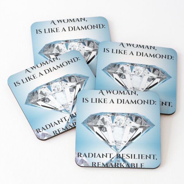 Item preview, A woman is like a diamond! designed and sold by TB-73.