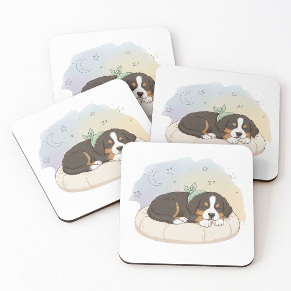 Aperçu de l'œuvre Sleeping Dog – Cute & Peaceful Dog Illustration créée et vendue par so01.