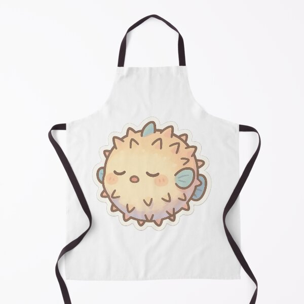 Item preview, Aesthetic Sleepy Pufferfish Sticker designed and sold by StickMint.