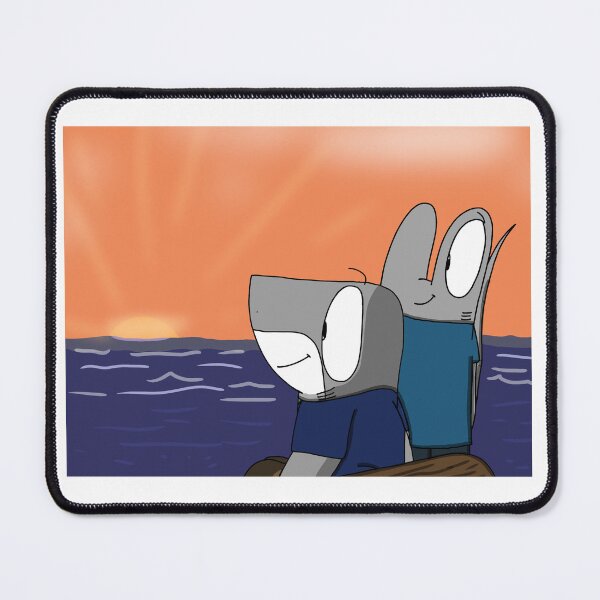 Item preview, Watching the sunset together designed and sold by SharkeyArtist.