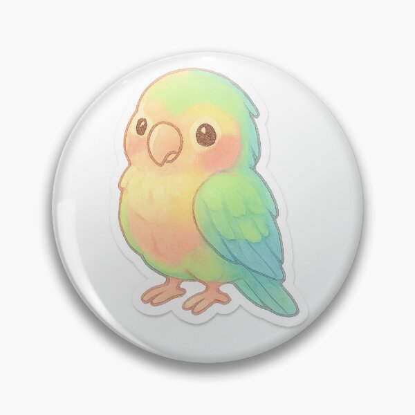 Artikelvorschau, Cozy Dreamy Parrot Sticker entworfen und verkauft von StickMint.