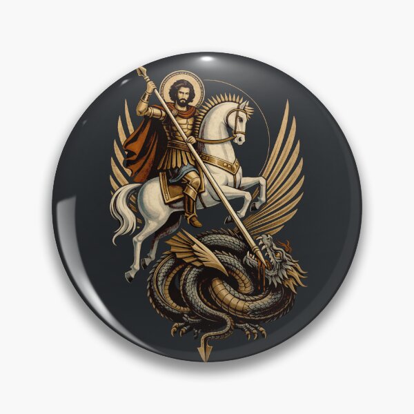 Item preview, Saint George: Spear of Victory designed and sold by Sanctum Icons.