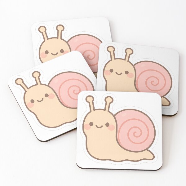 Item preview, Pastel Cheerful Snail Sticker designed and sold by StickMint.