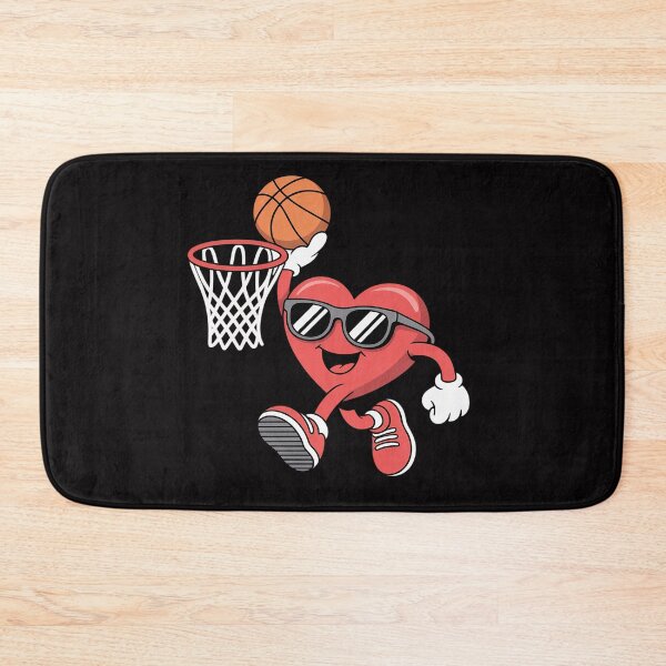 Item preview, Heart Dunking Basketball Valentines Day Boys Girls Kids designed and sold by berniceschm.