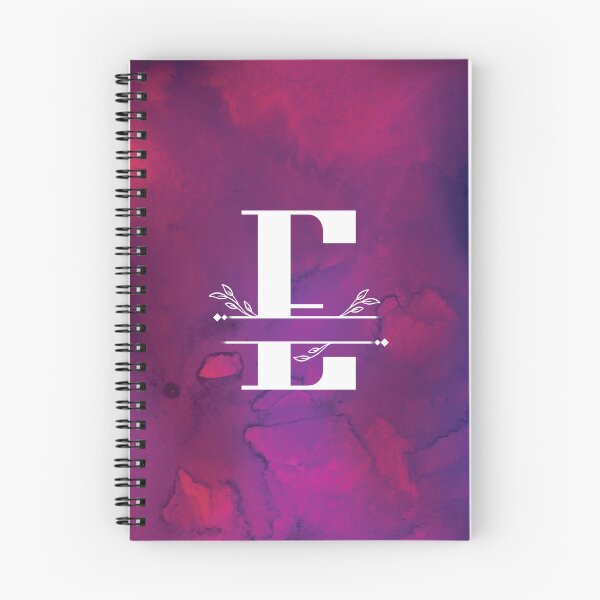 Item preview, Monogram...E... with white monogram and vibrant background designed and sold by CHASAcreative.