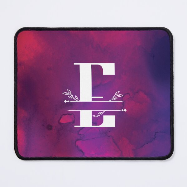 Item preview, Monogram...E... with white monogram and vibrant background designed and sold by CHASAcreative.