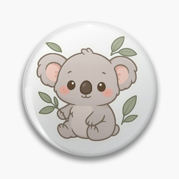 Item preview, Chibi Wholesome Koala Sticker designed and sold by StickMint.
