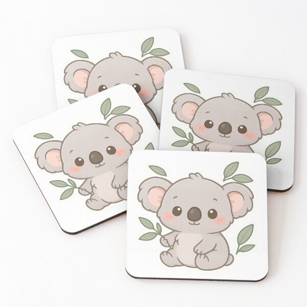 Item preview, Chibi Wholesome Koala Sticker designed and sold by StickMint.