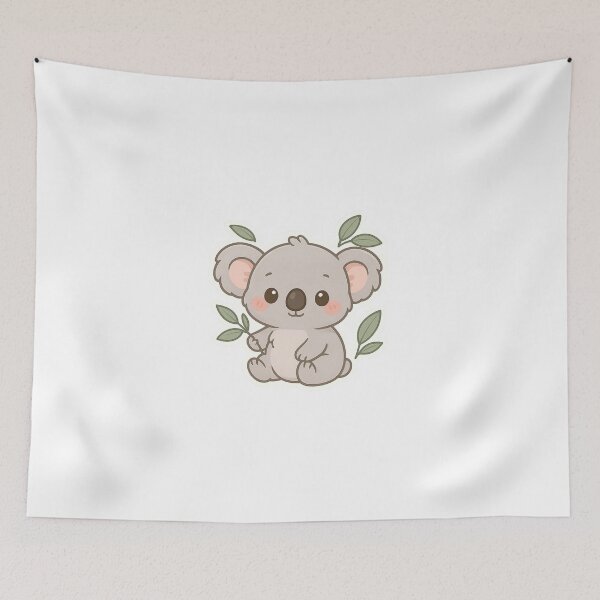 Item preview, Chibi Wholesome Koala Sticker designed and sold by StickMint.