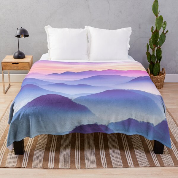 Item preview, Misty mountians pastel purple designed and sold by odysseystar1996.