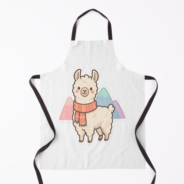 Artikelvorschau, Pastel Playful Llama Sticker entworfen und verkauft von StickMint.