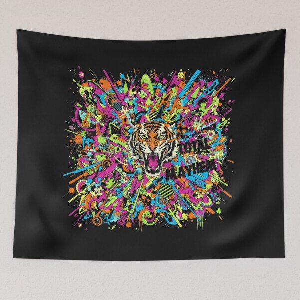 Item preview, Maximalist Streetwear Graphic – Bold Color Fashion Art designed and sold by Ditstyle.