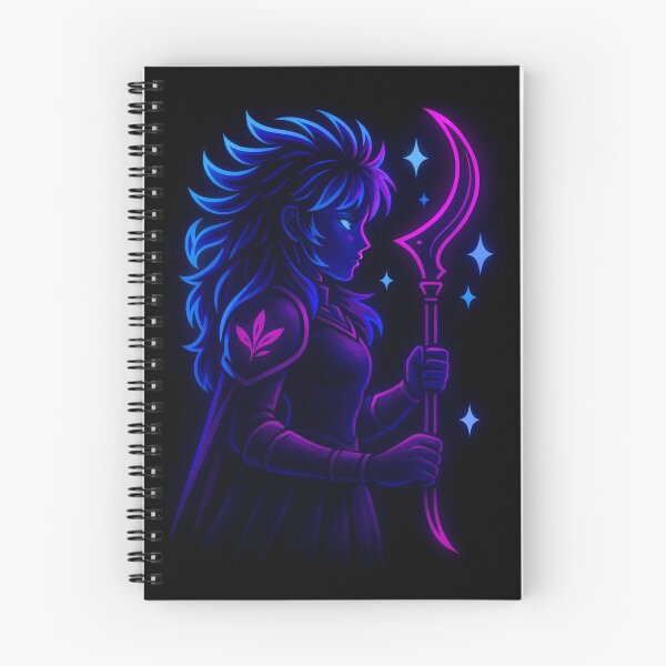 Item preview, Neon Celestial Scythe Warrior designed and sold by Brickroad Dsigns.