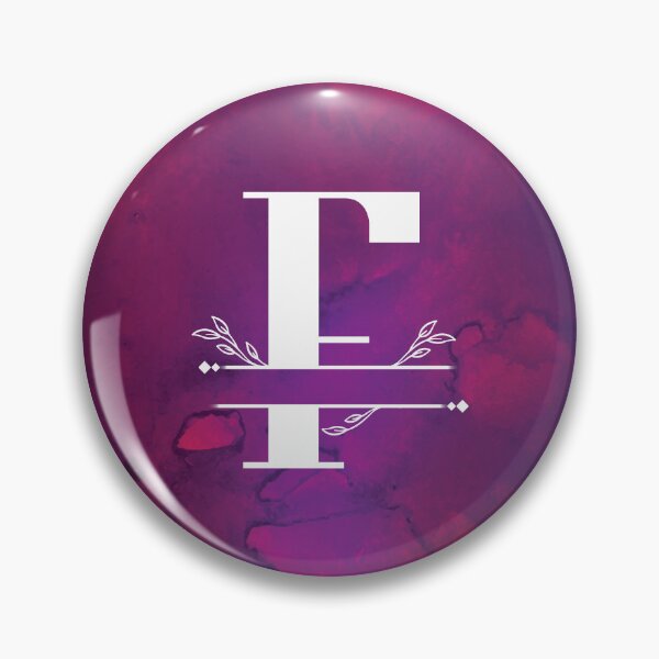 Item preview, Monogram F...... with white monogram and vibrant background designed and sold by CHASAcreative.