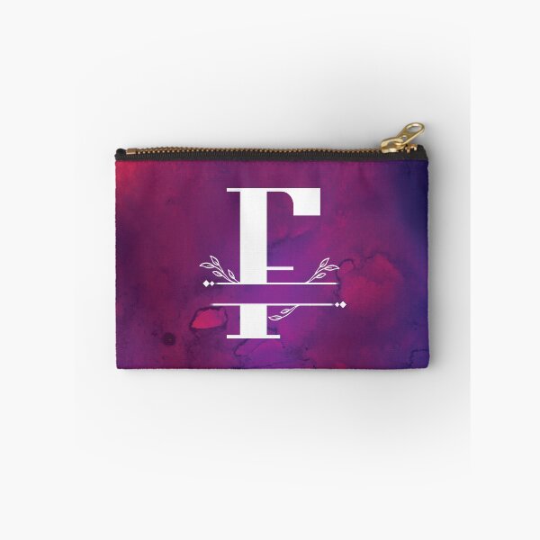 Item preview, Monogram F...... with white monogram and vibrant background designed and sold by CHASAcreative.