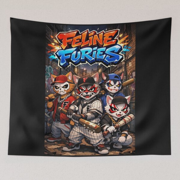 Item preview, Feline Furies designed and sold by Cats and Other Things.